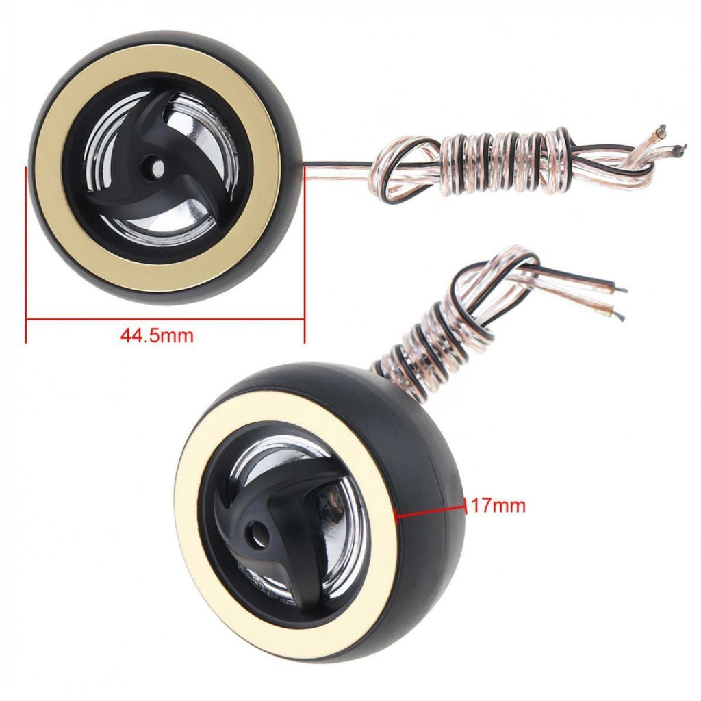 Coppia tweeter speaker diffusori 4 Ohm 150W impianto stereo auto JS-250