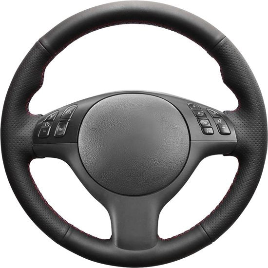 Copriruota in Microfibra Pelle per BMW 3 Serie E46 - Nero