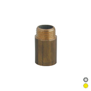 PROLUNGA IN BARRA OTTONE- 1/2 x 80 Cromata- RINAL- pezzi 1