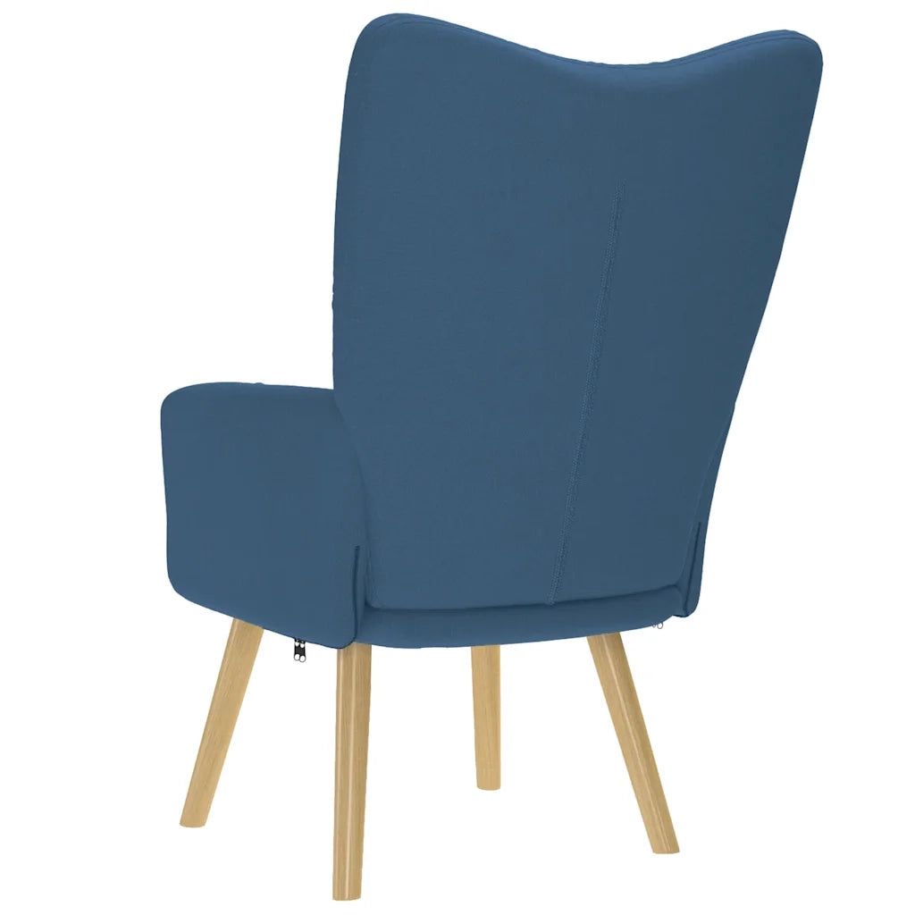 Sedia Relax Blu in Tessuto 4016775