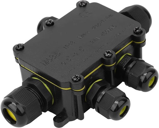 Scatola di connessione all'aperto impermeabile - IP68 - connettore in plastica - per illuminazione esterna - 5 vie - 450VAC 24A - idonea per esterni - alta qualità
