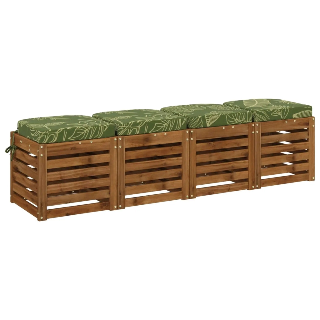 Cuscini per sedile a 4 pezzi SOEST 4 pcs 100% Poliestere 945268