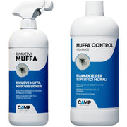 Kit ciclo muffa rimuovi muffa 750ml + muffa control risanante 1 lt