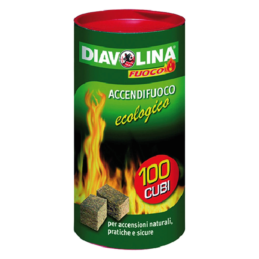 6cf diavolina 'accendifuoco ecologica' 100 cubi - art. 15317 cod:ferx.7008220nlm