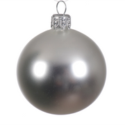 Box 6 Palline Vt Argento opaco d.8 Cm