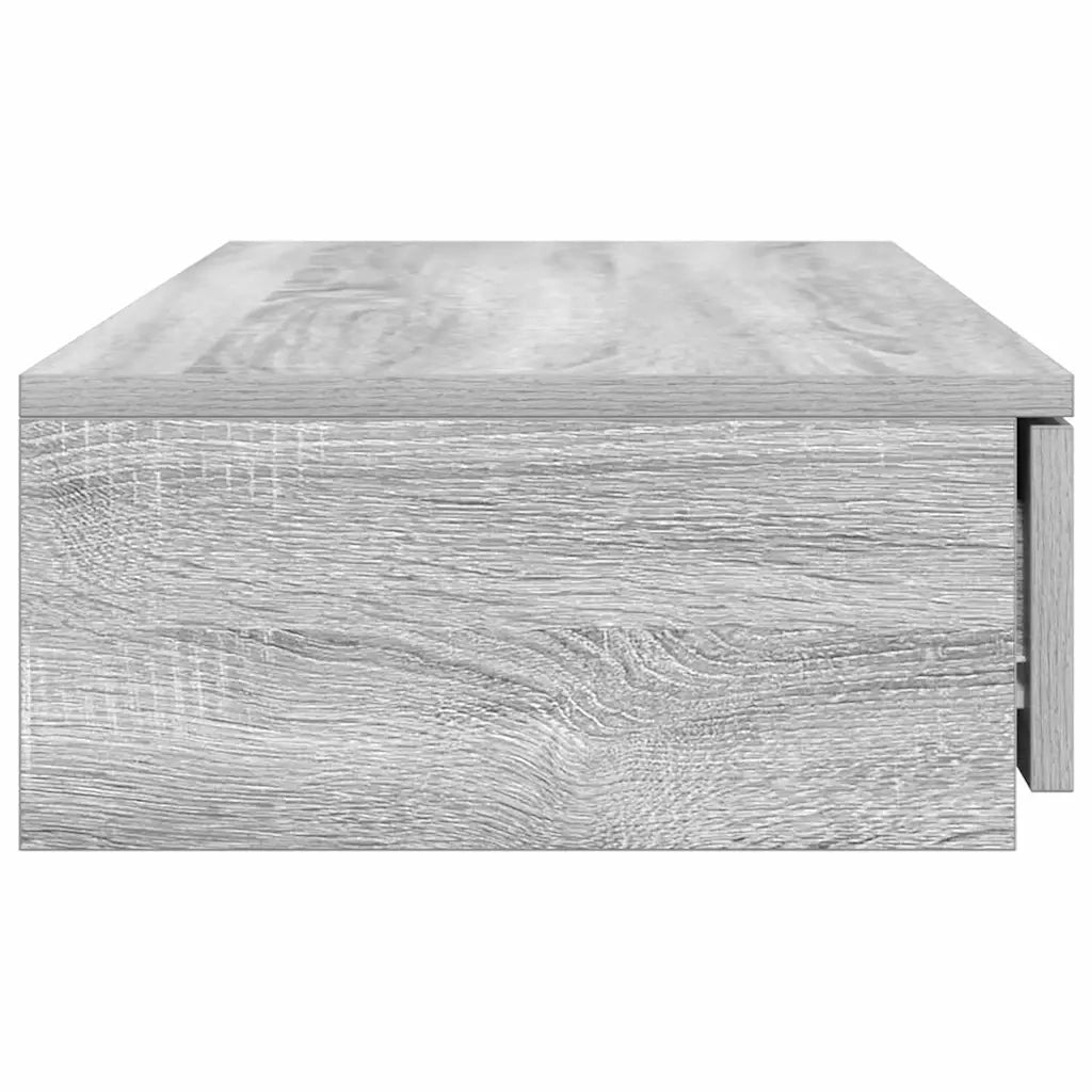 Cassetti per letto | Comodino | Armadio da Notte | Mobiletto da notte Grigio Sonoma 100 x 36,5 x 16,5 cm