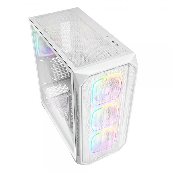 SHARKOON CASE AK5M RGB ATX WHITE