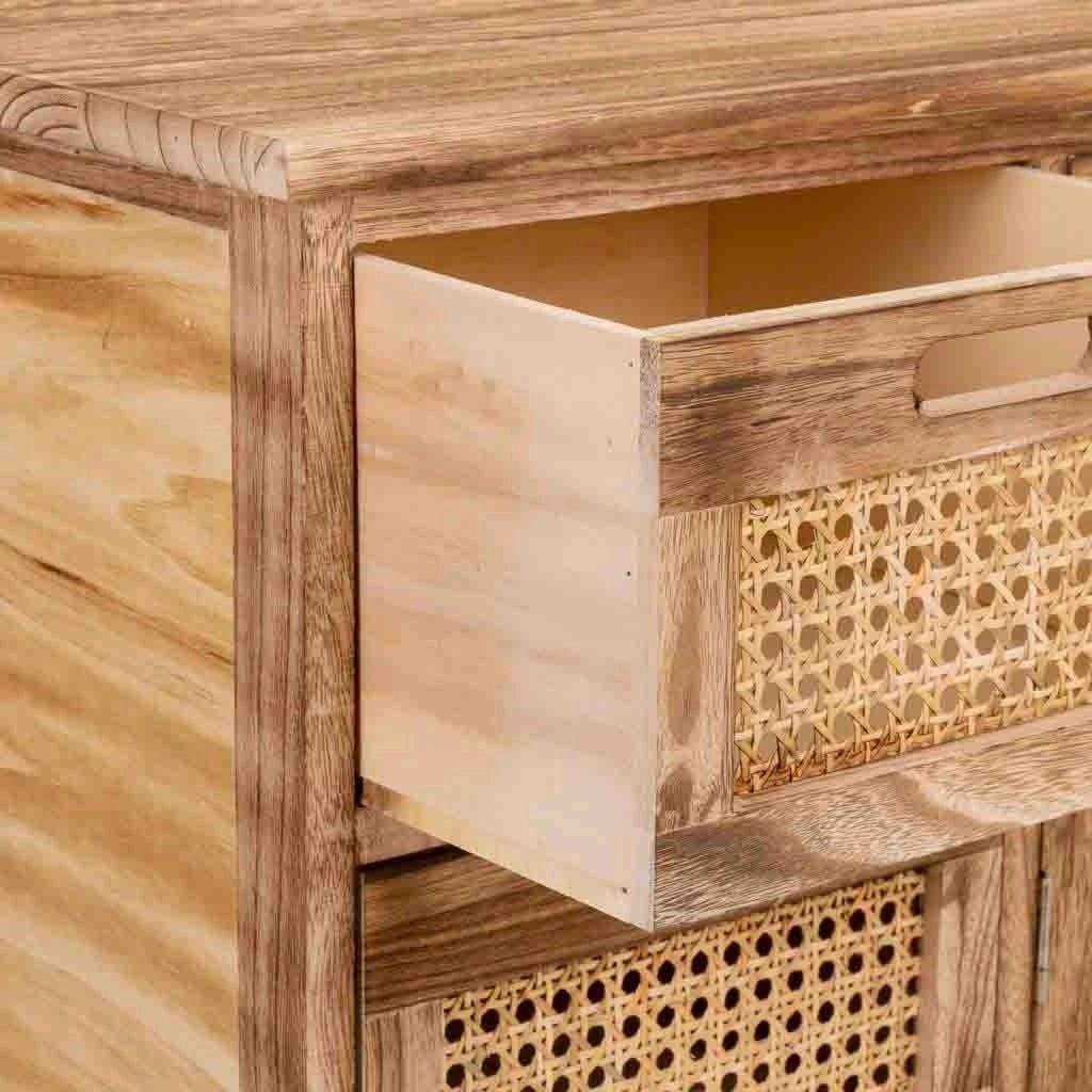 Credenza in legno marrone 113x33x78,5