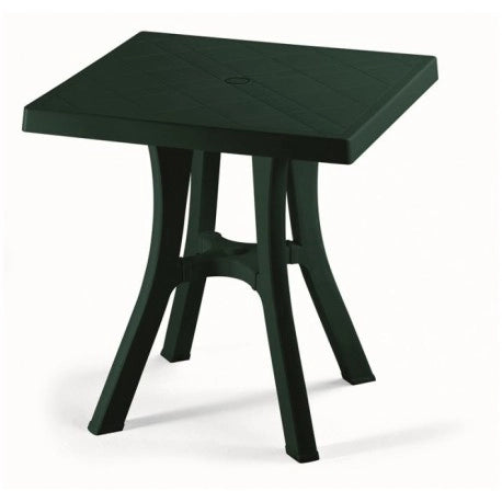 Tavolo Quadrato 80X80 72H Antracite Nilo - Ipae-Progarden