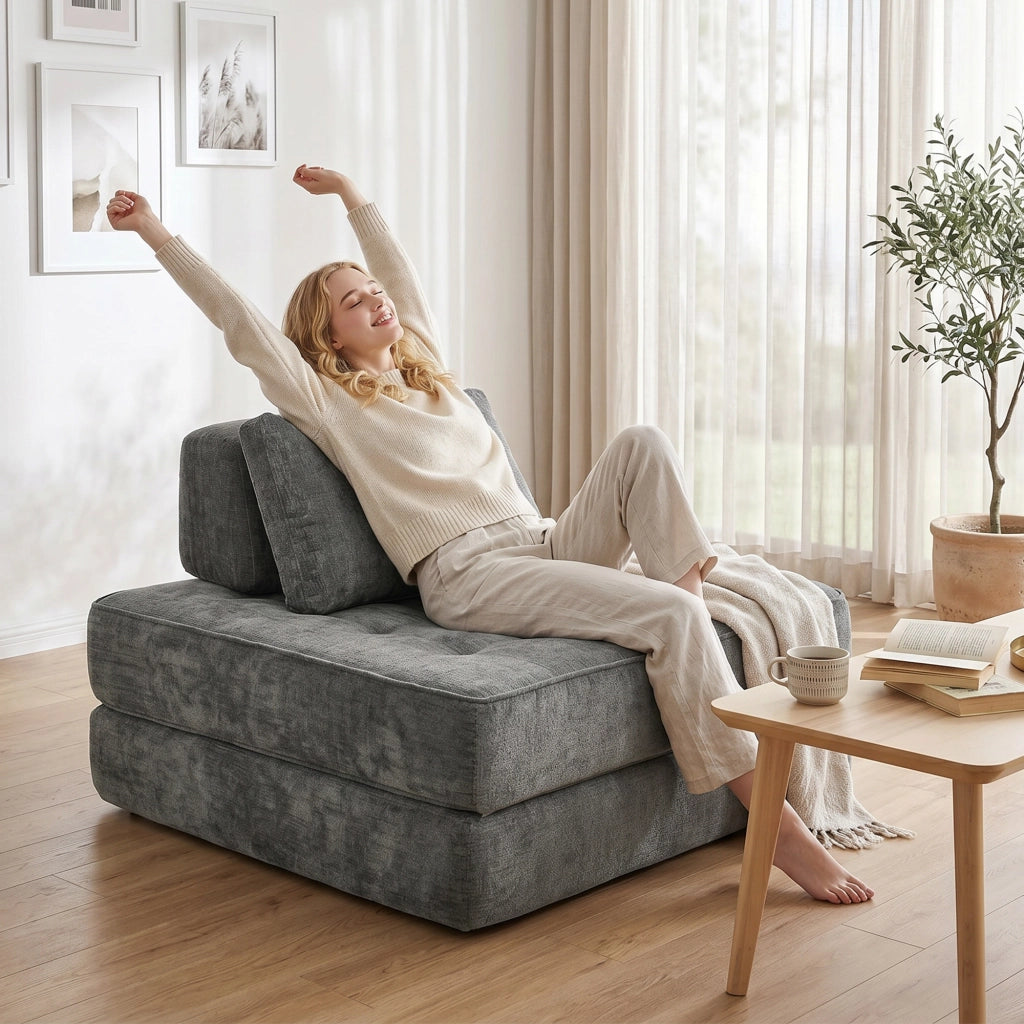 Divano letto ¨C Minimal ¨C Grigio