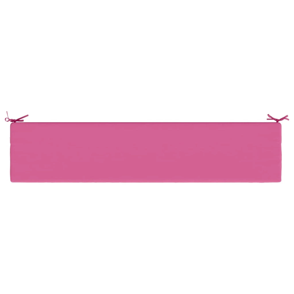 Cuscini per Panchina a 2 Pezzi SOEST 2 pz 100% Poliestere Rosa 949999