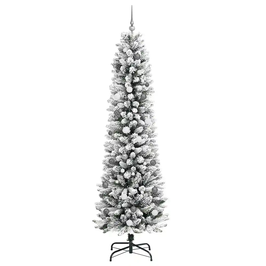 Albero di Natale artificiale con 300 LED Bianco 240 cm 3396128