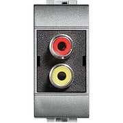Living Int - Modulo doppio RCA - NT4269R