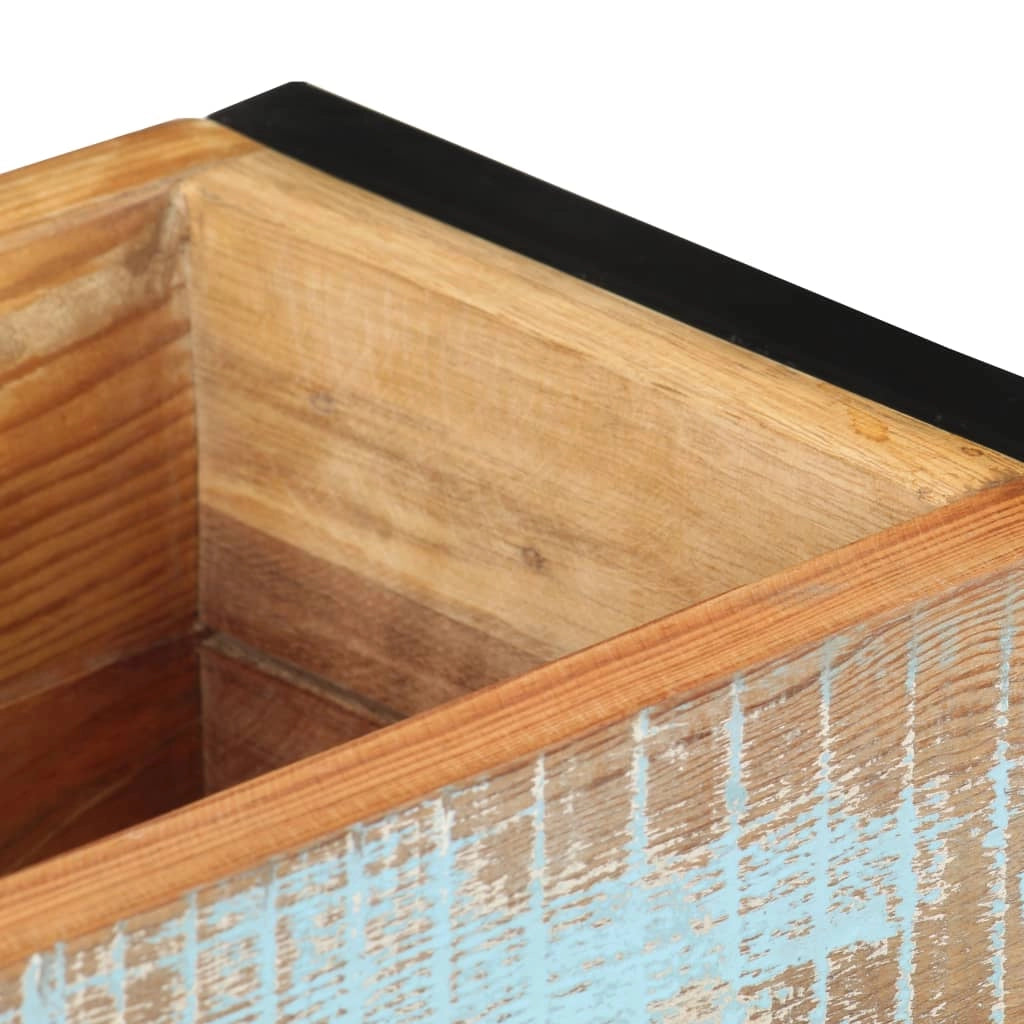 Fioriera 60 x 20 x 68 cm in legno massello di recupero 02_0000806