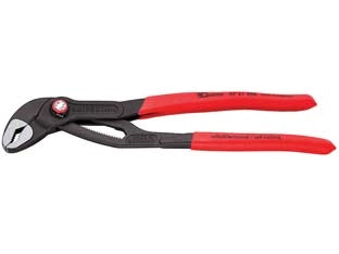 PINZA POLIGRIP COBRA QUICKSET PER TUBI E DADI DIN ISO 8976  mm.300  tubi fino ø mm.70, dadi fino mm.60    KNIPEX