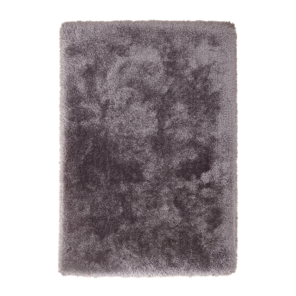 Tappeto a pelo lungo Cosy 100 argento soft touch