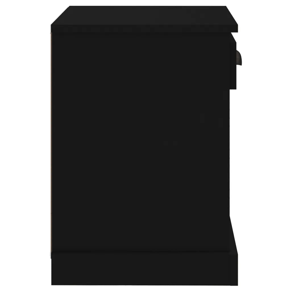 Comodini 2 pz Neri 43x36x50 cm 816347