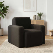 Poltrona Nero Bouclé 42042452