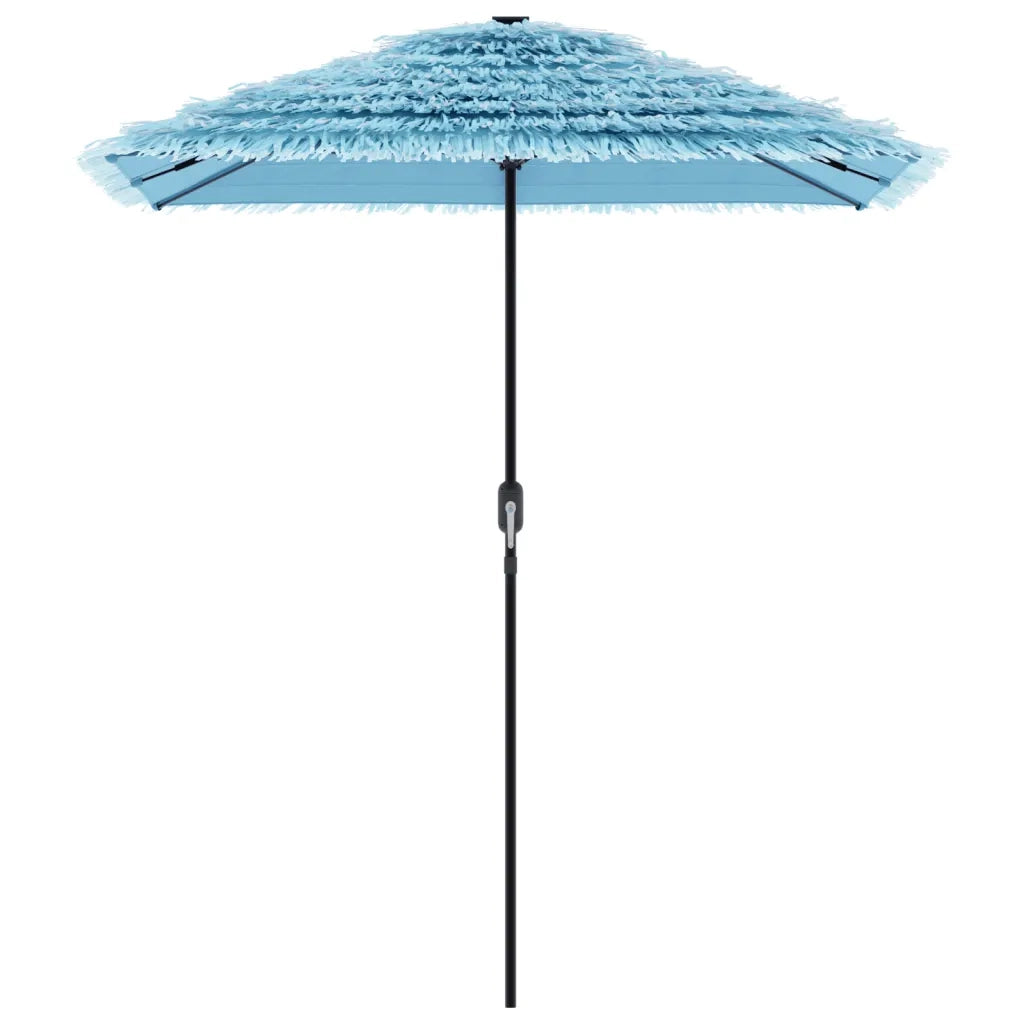 Ombrellone Giardino con Palo in Acciaio Blu 300x200x250 cm 4005094