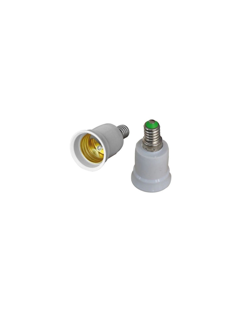 ADATTATORE PORTALAMPADA Da E14 a GU10 - LAMPO