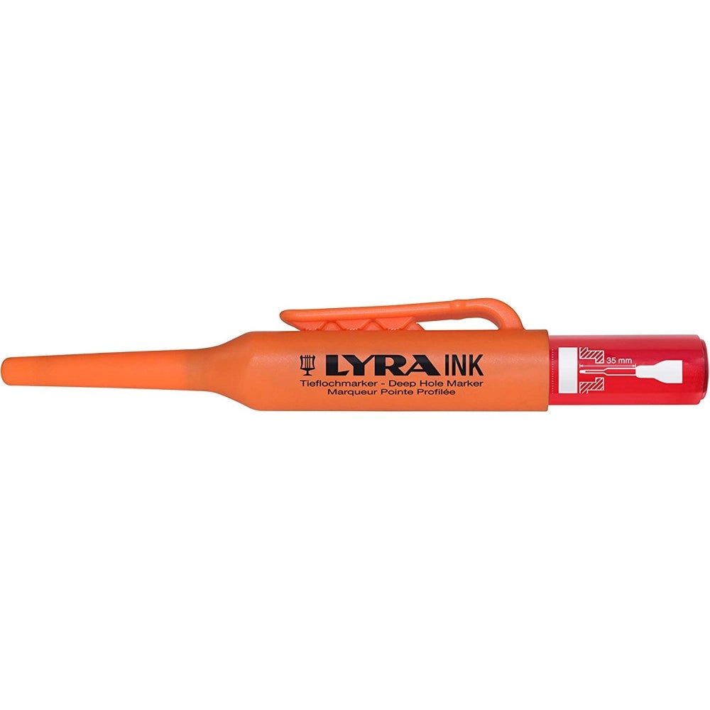 Lyra ink paint pennarello rosso punta extra fine