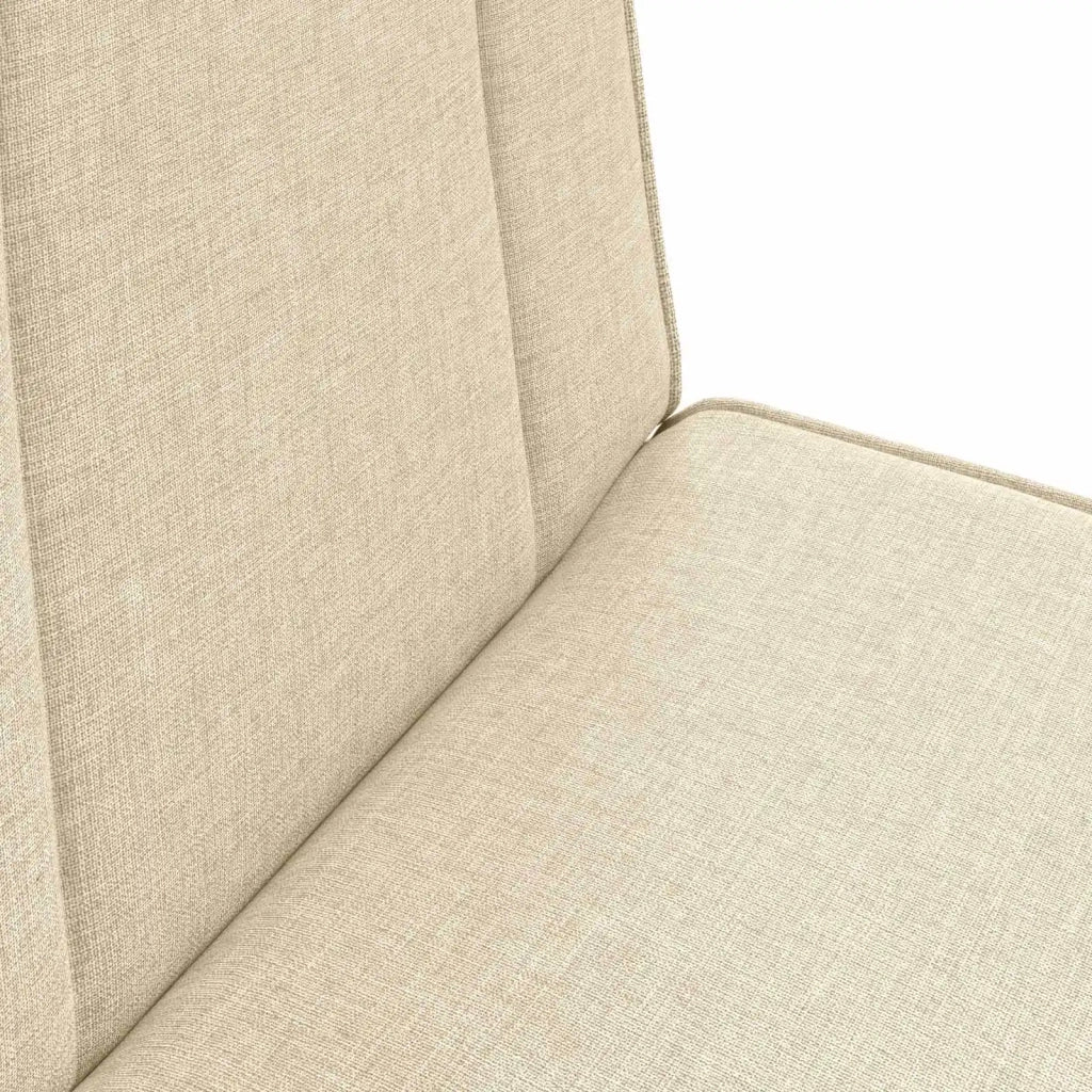 Sedia da Pavimento Crema 50 x 73 x 60 cm Tessuto 42028171