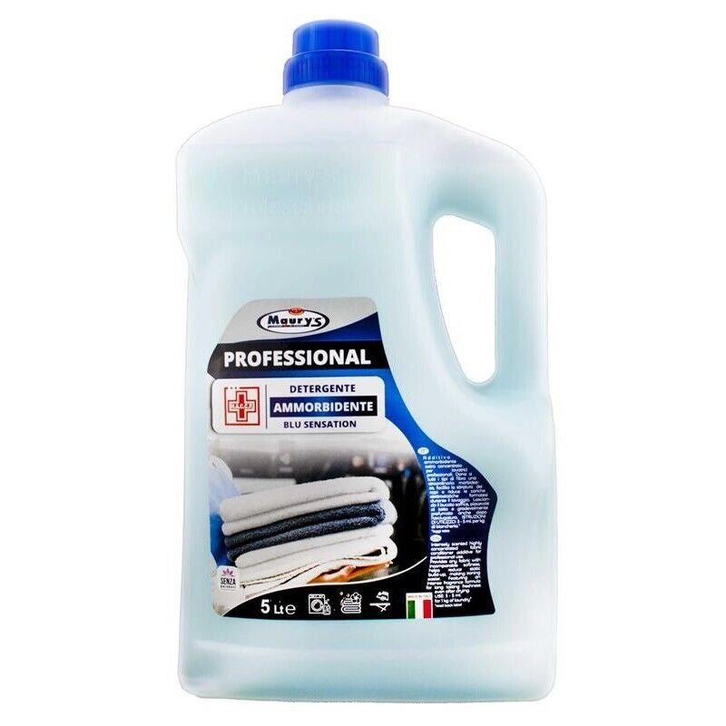 KIT SET 3 PZ MAURY'S PROFESSIONAL 5LT AMMORBIDENTE BLU SENSATION