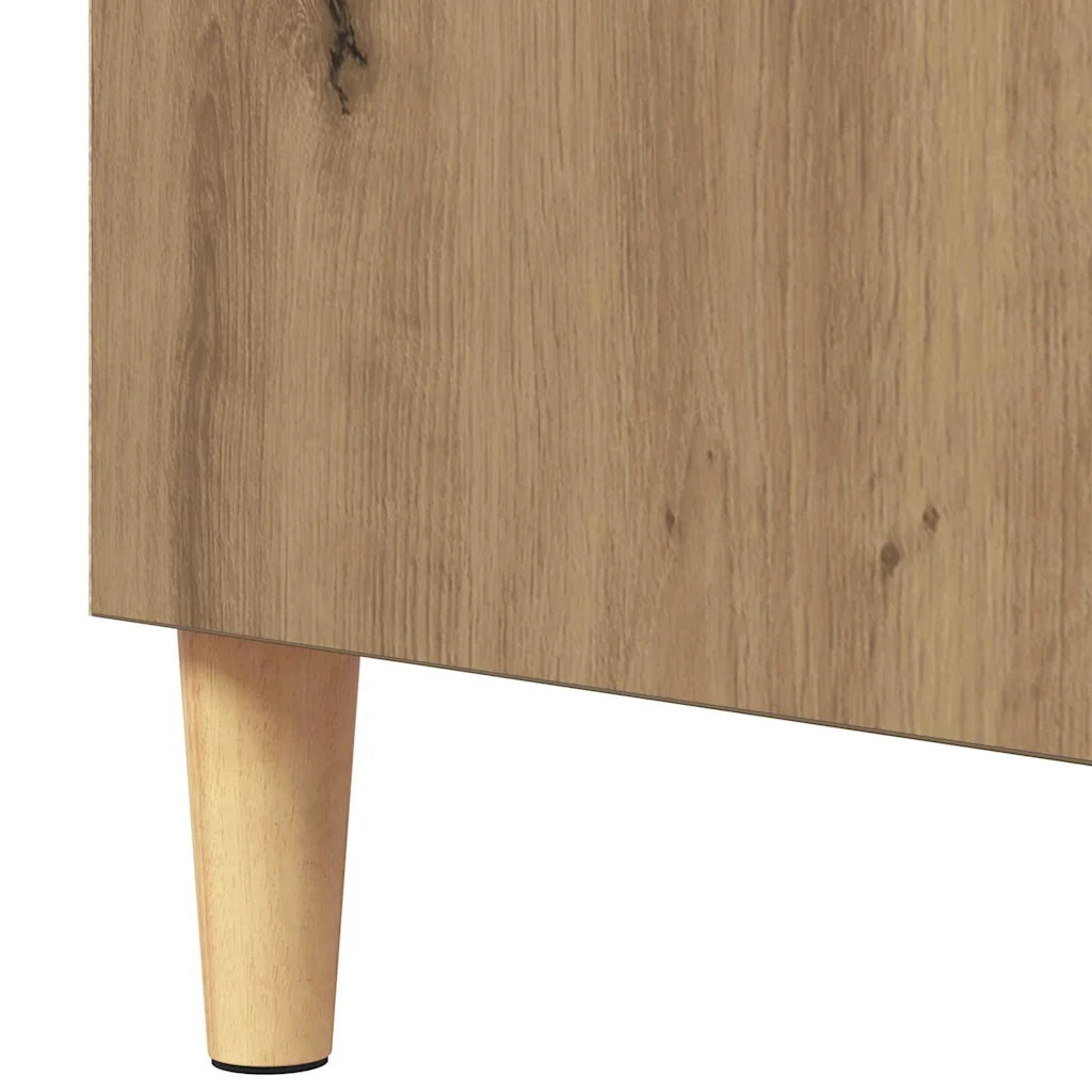 Credenza | Madia | Buffet da pranzo | Armadio da pranzo Rovere artigianale 57 x 35 x 89.5 cm Legno multistrato