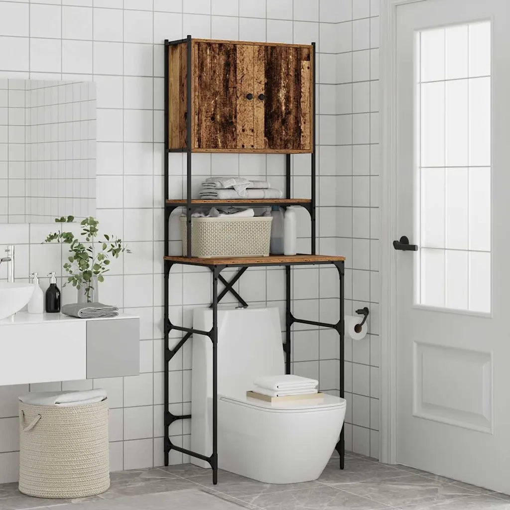 Armadio per Lavatrice Legno vecchio 68 x 48,5 x 194 cm CFW5826155