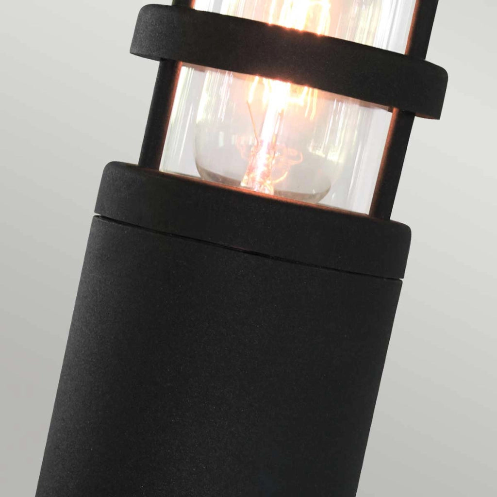 Lampada da esterno a paletto nera E27 60W Hornbaek