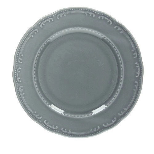 Wienna grigio piatto tondo 31 cm tognana
