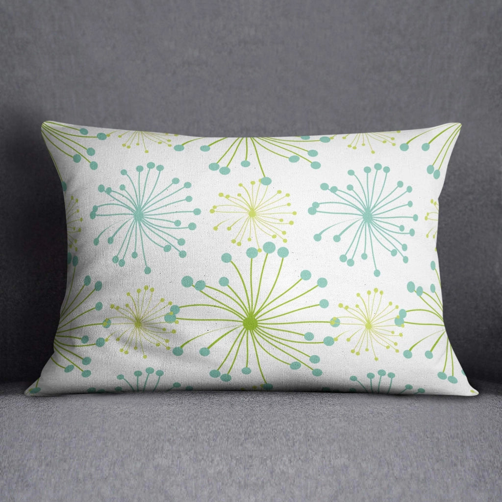 Copertura per cuscino decorativo, 35x50 cm, in cotone, con cerniera, design moderno