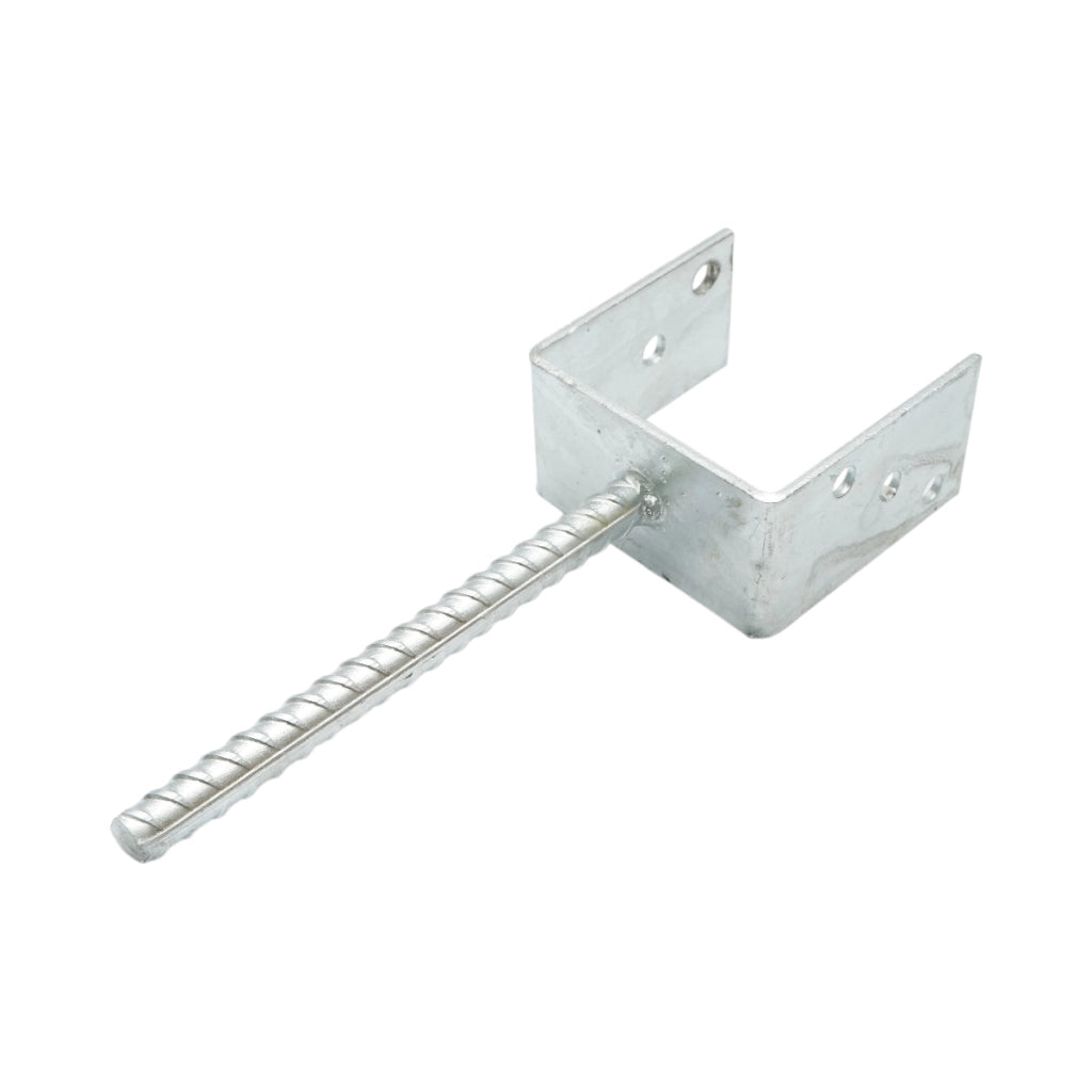Staffa di appoggio con perno 101x60x102mm