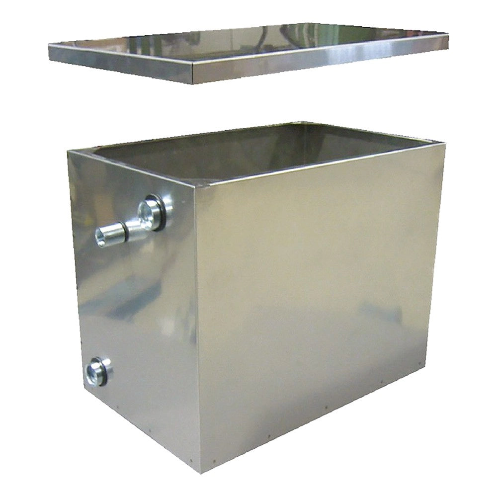 vaso di espansione in acciaio inox lt30-cm41x26sh31