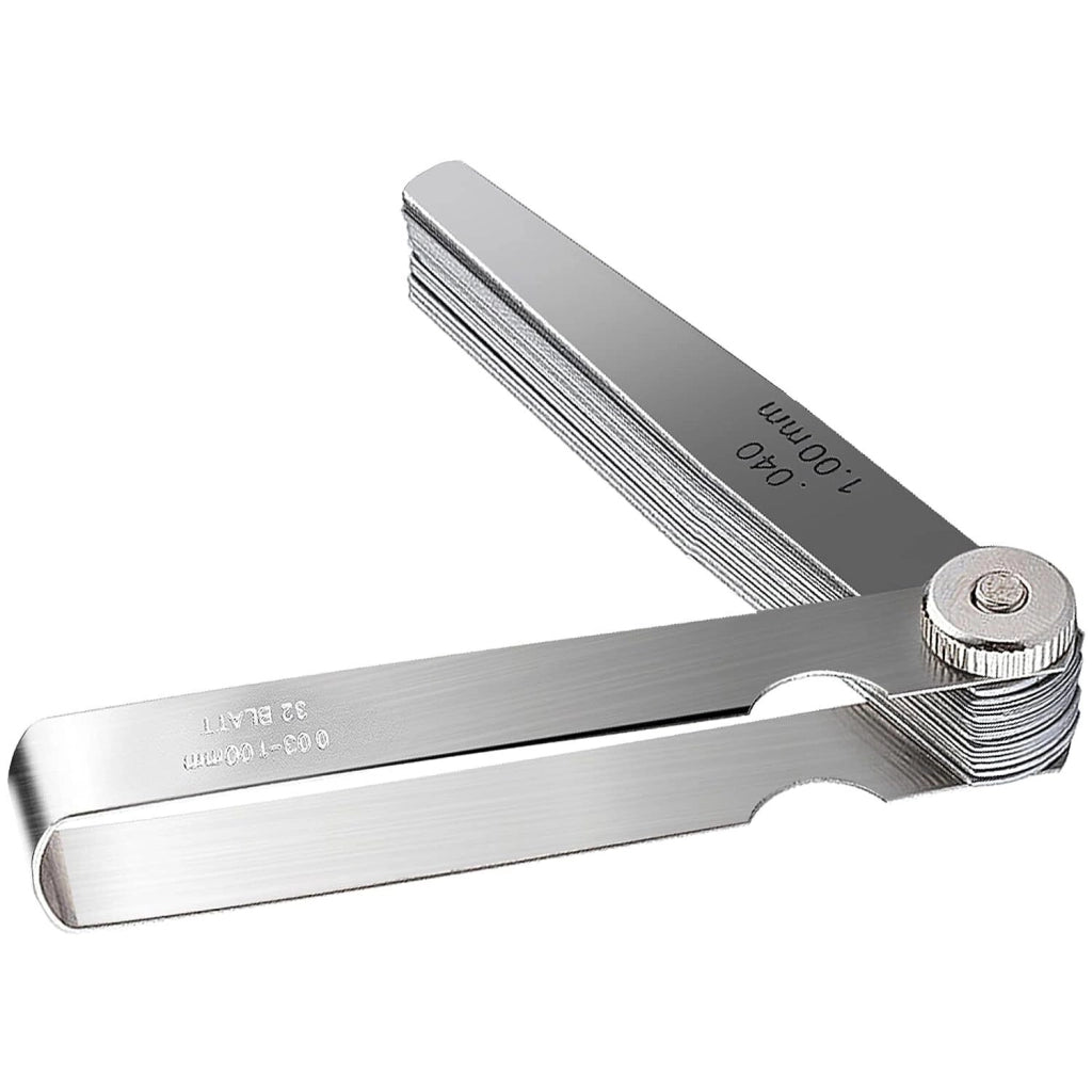 Spessimetro Calibro Spessori 32 lame 0,03mm 1,00mm Misuratore Spessori Fessure