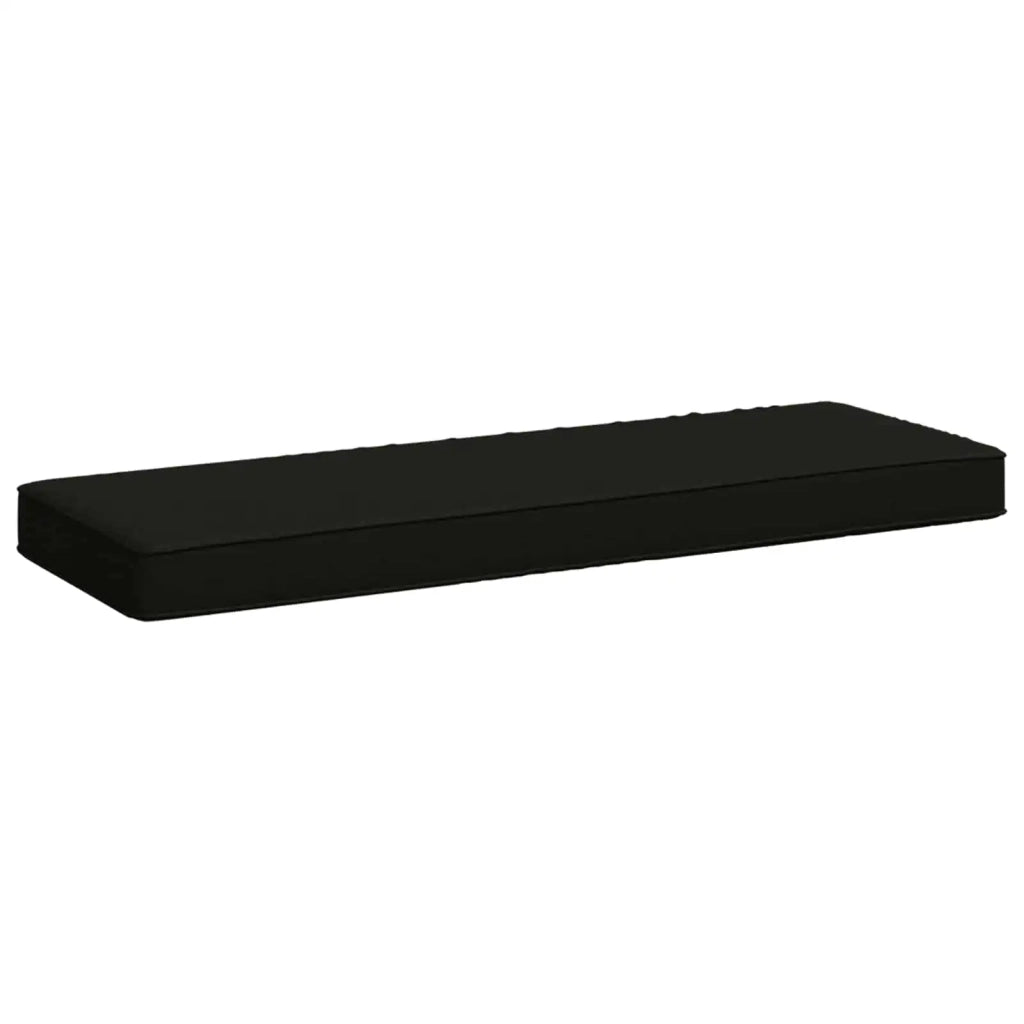 Cuscini per Panchina a 2 Pezzi VUGHT 2 pcs 100% Poliestere Nero 950429