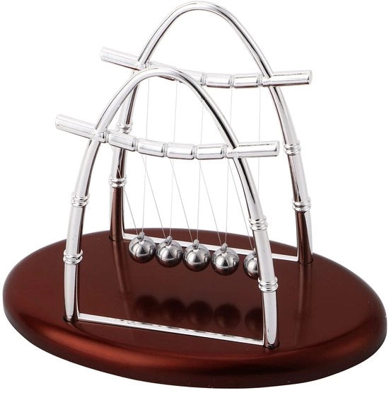 Fisica Sfera di Equilibrio - Balansstaalkogels - Giochi Educativi per Scienza - Colore Borghigiano - Ornamenti Slinga Fisica - ...