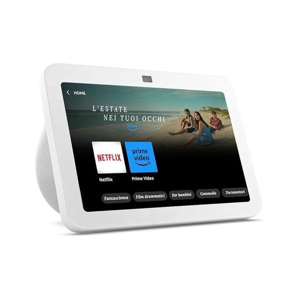 Assistente vocale amazon b0bls3jjv8 echo show 8 3rd gen glacier white