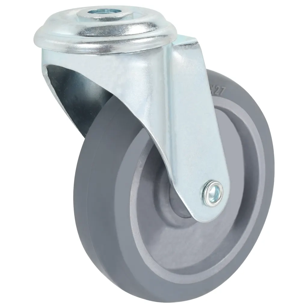 Ruote Girevoli con Foro per Bullone 16 pz 100 mm 277893