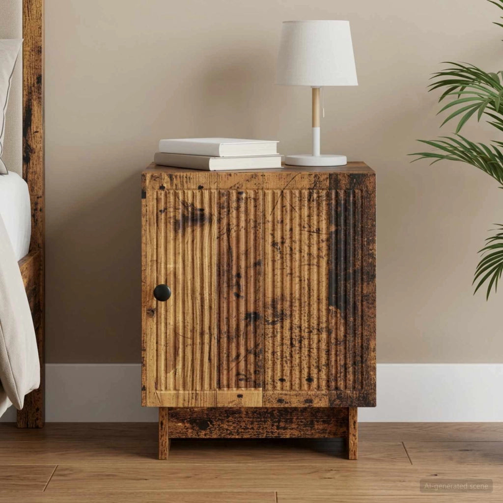 Armadio da Notte Legno antico 43 x 34,5 x 50 cm 893891