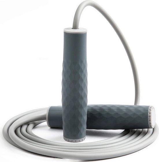 Tapis di corsa da 1 libbra con peso variabile, manubri in gomma e lunghezza regolabile - saltelliere per allenamento cardio per adulti - fitness boxe per donne e uomini