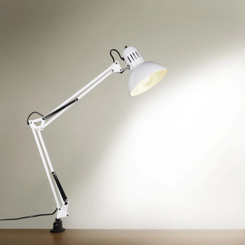 LAMPADA DA TAVOLO TAJO E27 H58CM BIANCA.