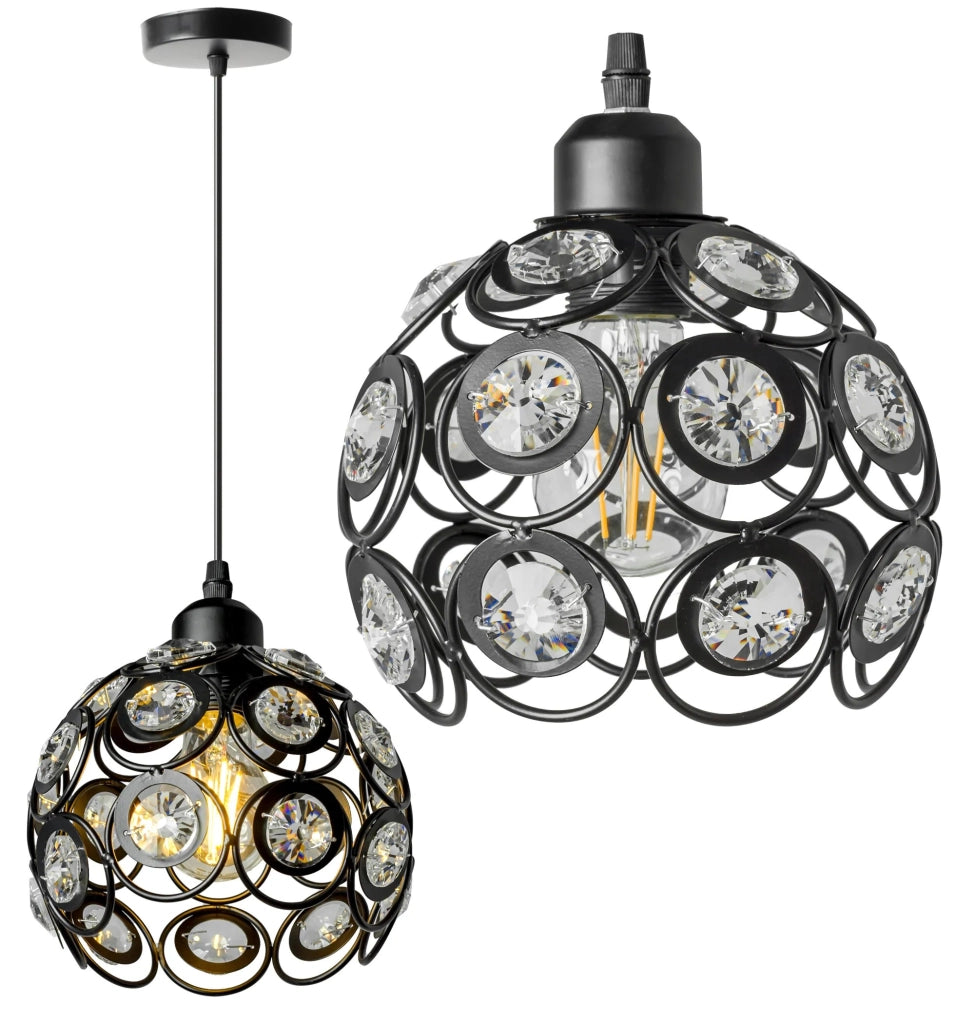 Lampada Pensile Palla Cristallo App206