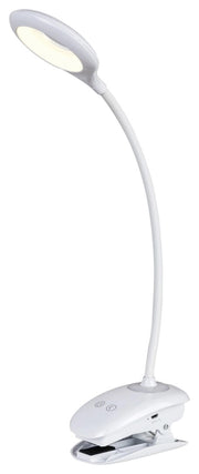 Lampada da scrivania a clip bianca LED 4W 4000K Rabalux
