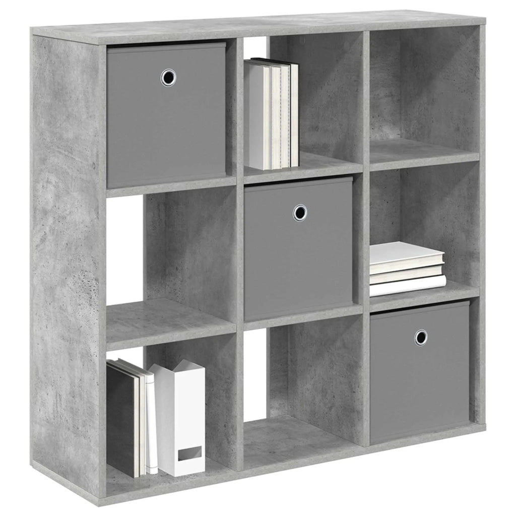 Credenza | Madia | Buffet da pranzo | Armadio da pranzo con cassetto Grigio cemento 88,5 x 29 x 84,5 cm