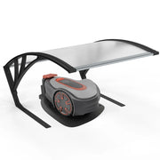 IDMarket - Tettuccio di protezione UV in policarbonato per rasaerba robot grigio antracite