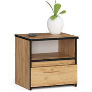 Comodino AKORD CL1 Quercia Craft 40 cm 1 cassetto 40x35x40 cm