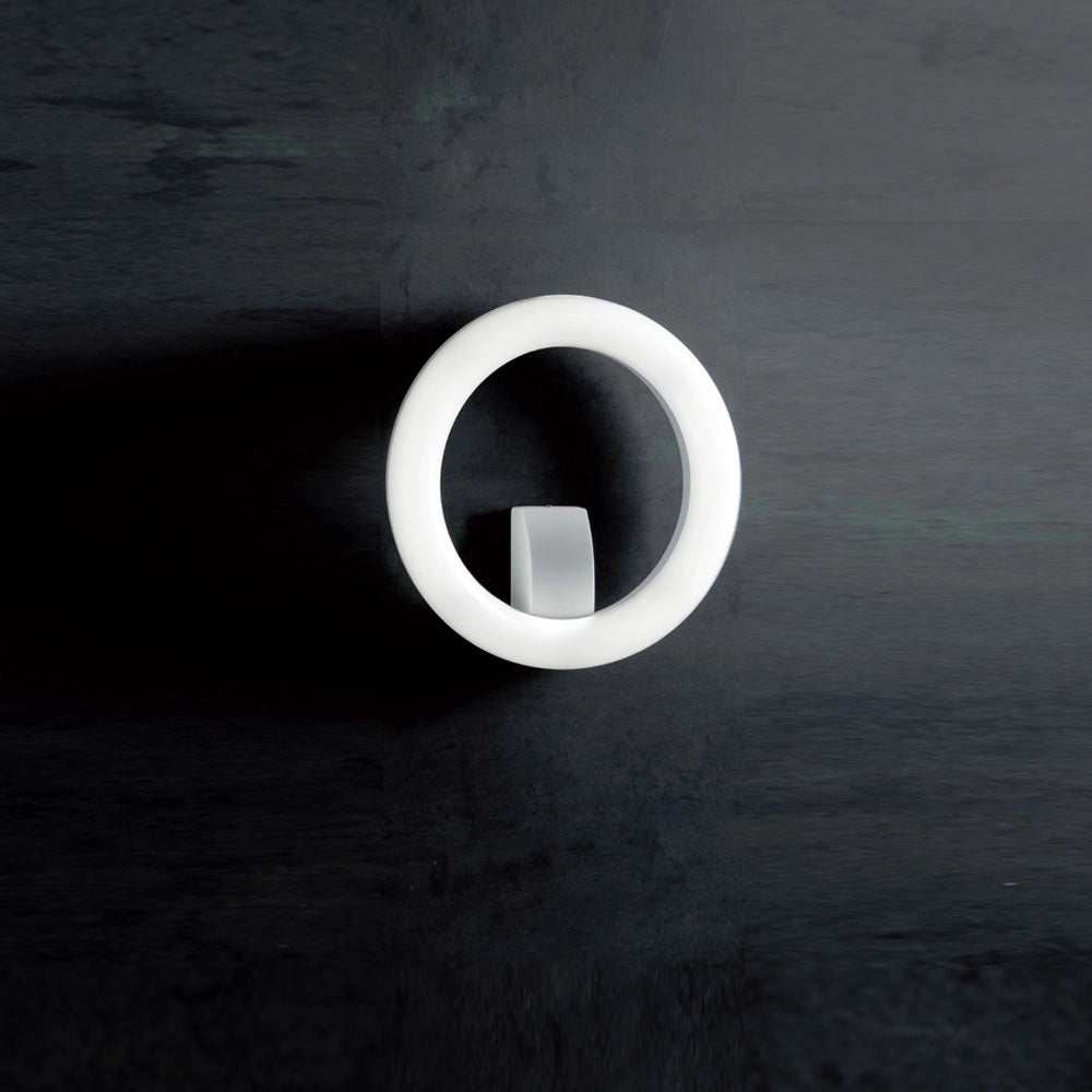 Applique a Parete Esterno Interno Tonda Led Moderna Omega Sovil Colore: Grafite