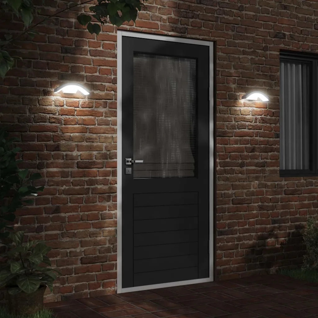 Applique con LED e Sensore Bianca in Alluminio Pressofuso CFW5066693