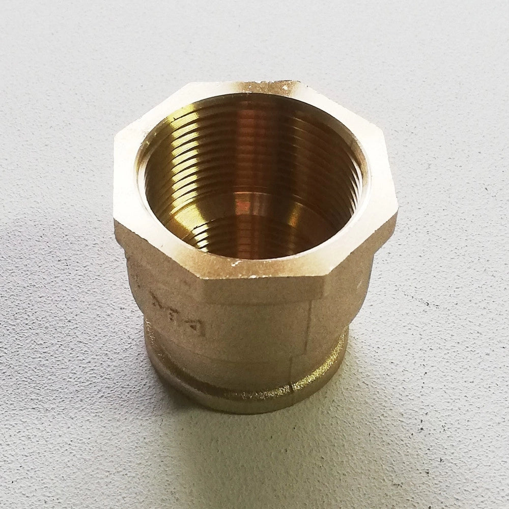 Manicotto ridotto da 1/2x3/8 ff in ottone